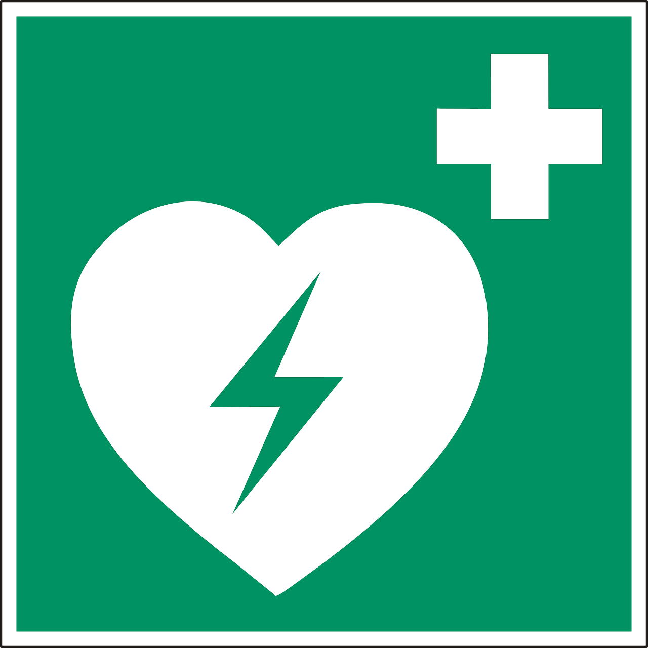 Symbol Defibrillator